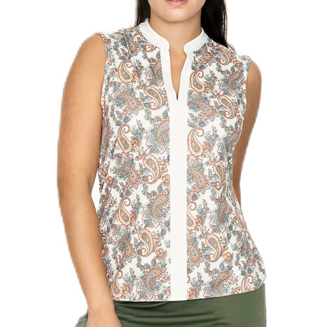 func factory dames top zoe light paisley