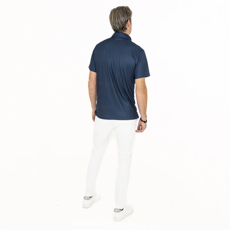func factory mannen polo donkerblauw