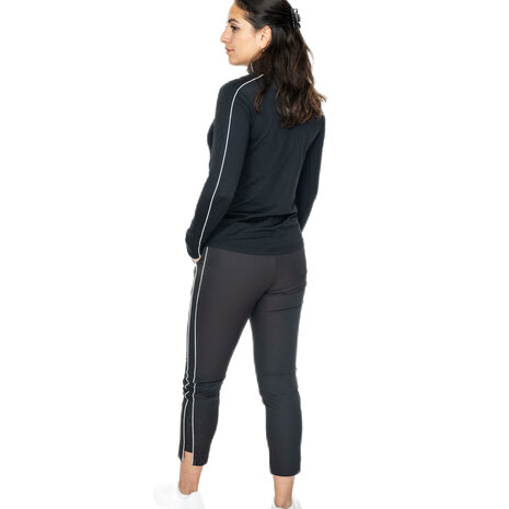 dames longsleeve zwart