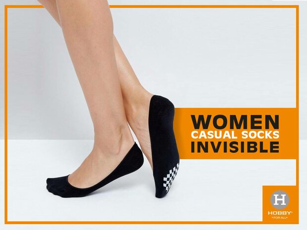 invisible socks woman