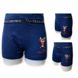 Embrator 2-stuks Jongens Boxershort Champion-GoGo donkerblauw 128 t/m 146