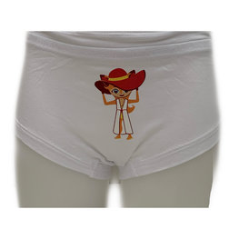 Embrator 2-stuks meisjes Slip wit Mia 128/134 en 140/146