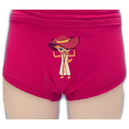 Embrator 2-stuks meisjes Slip fuchsia Mia 128/134 en 140/146