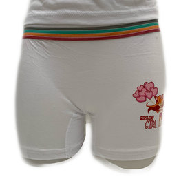 Embrator 2-stuks meisjes Boxers wit Mia 128/134