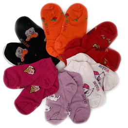 Meisjes Sneakersokken met design Alle maten