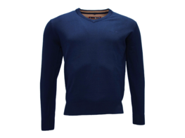 Trui met V-hals Donker Blauw/Navy L Trui met V-hals Donker Blauw/Navy L