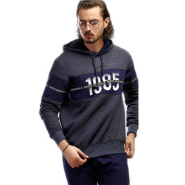 Embrator mannen Joggingpak blauw melange/donkerblauw  M