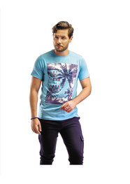 Embrator mannen Jogging set / huispak Fade Away blauw