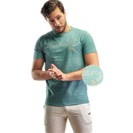 Embrator mannen Jogging set / Huispak aqua/licht grijs