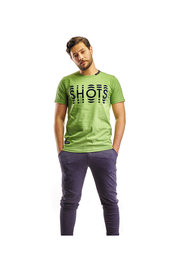 Embrator mannen Jogging set / Huispak olijfgroen/blauw melange