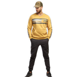 Embrator mannen Joggingpak geel/grijs M