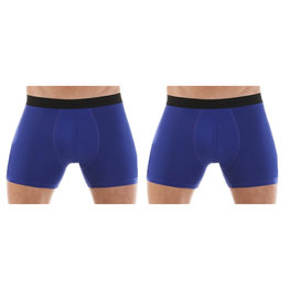 Embrator 2-stuks mannen Boxershort blauw 3XL en 4XL