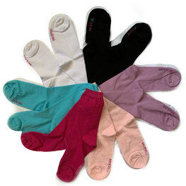 Meisjes sokken 6-paar effen Alle maten