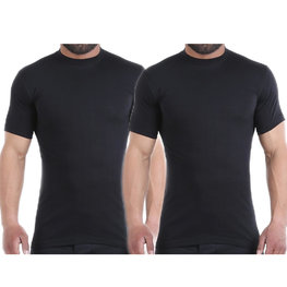 Embrator 2-stuks mannen T-shirt zwart Embrator 2-stuks mannen T-shirt zwart