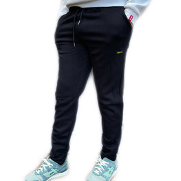 Shots mannen  Joggingbroek met rechte smalle pijpen zwart