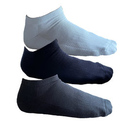 Embrator mannen Sneakersokken 6-paar wit donkerblauw donkergrijs