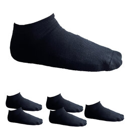 Embrator mannen Sneakersokken 6-paar zwart One size