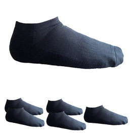 Embrator mannen Sneakersokken 6-paar donkergrijs One size