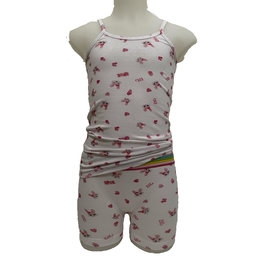 Embrator meisjes Ondergoed Koka setje Overall print wit  92 t/m 122 Embrator meisjes Ondergoed Koka setje Overall print wit  92 t/m 122