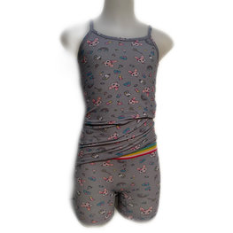 Embrator meisjes Ondergoed Koka setje Overall print donkerblauw 92 t/m 122 Embrator meisjes Ondergoed Koka setje Overall print donkerblauw 92 t/m 122