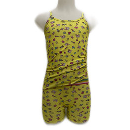 Embrator meisjes Ondergoed Koka setje Overall print geel 92 t/m 122 Embrator meisjes Ondergoed Koka setje Overall print geel 92 t/m 122