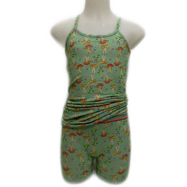 Embrator meisjes Ondergoed Mia setje Overall print groen 128 t/m 164 Embrator meisjes Ondergoed Mia setje Overall print groen 128 t/m 164