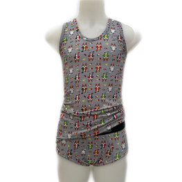 Embrator jongens Ondergoed setje overall grijs 128 t/m 164