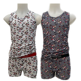 Embrator jongens Ondergoed 2-sets overall print 128 t/m 164