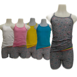 Embrator meisjes Spaghetti Ondergoed 6-stuks Koka blauw 92 t/m 122 Embrator meisjes Spaghetti Ondergoed 6-stuks Koka blauw 92 t/m 122