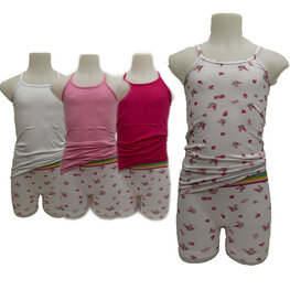 Embrator meisjes Spaghetti Ondergoed 5-stuks Koka wit 92 t/m 122 Embrator meisjes Spaghetti Ondergoed 5-stuks Koka wit 92 t/m 122