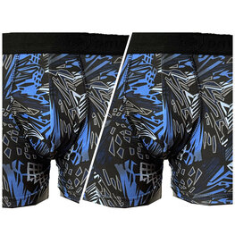 Embrator 2-pack mannen Boxershort Overall print