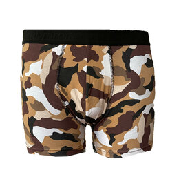 Embrator heren Boxer camouflage bruin