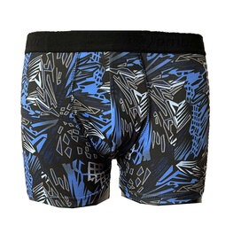 Embrator heren Boxer Overall print zwart/blauw