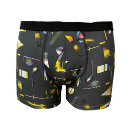Embrator heren Boxer print grijs/geel maten L en XL