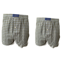 Embrator mannen Boxershort 2-stuks geruit