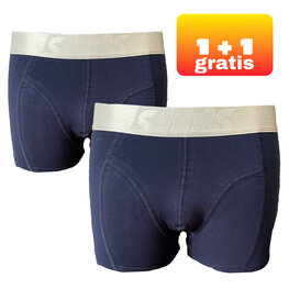 Shots 2-pack heren Boxershort donkerblauw S,M,XXL Shots 2-pack heren Boxershort donkerblauw S,M,XXL