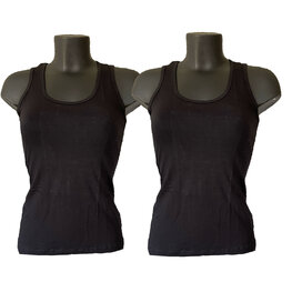 Embrator Hemdjes 2-stuks zwart