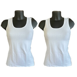 Embrator Hemdjes 2-stuks wit