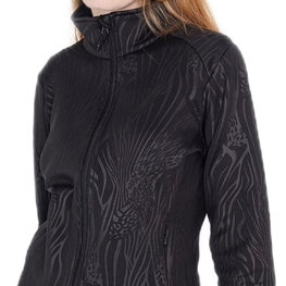 Func Factory dames technische fleece jasje Jade zwart 40 en 44 Func Factory dames technische fleece jasje Jade zwart 40 en 44