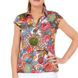 Func Factory dames Top Alice multi flower Alleen 36