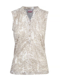 Func Factory dames top Bea taupe (doorschijnend) 36 42 44