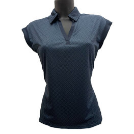 Func Factory dames polo Enya indigo dots 38