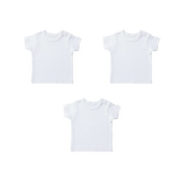 Embrator Baby Shirt met korte mouw wit