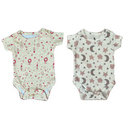 Embrator Baby Rompertjes 2-stuks mix