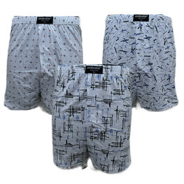 Embrator 3-stuks mannen Boxershort Loose Fit maat 4XL