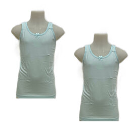 Embrator meisjes Hemdjes 2-stuks aqua 128 t/m 164