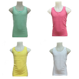 Embrator meisjes Hemdjes 4-stuks kleur 128 t/m 164