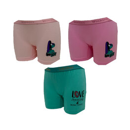 Embrator meisjes Boxershorts 3-stuks mix 903 maat 164