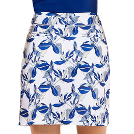 Func Factory dames Rokje Milly blue flower S t/m XXL