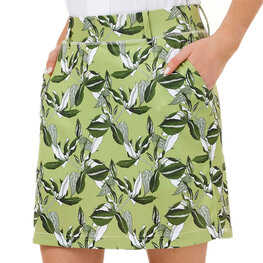 Func Factory dames Rokje Milly green flower S t/m XXL